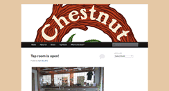 Desktop Screenshot of chestnutbrewworks.com